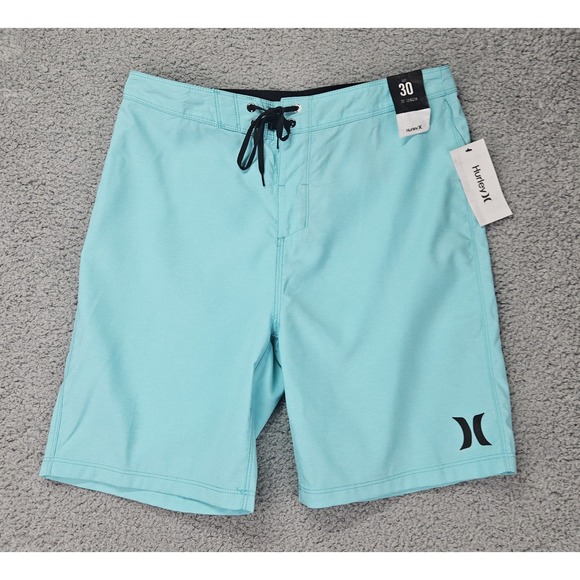 Hurley Other - Hurley Board Shorts Mens 30 Turquoise Swim Surf Beach NWT $40